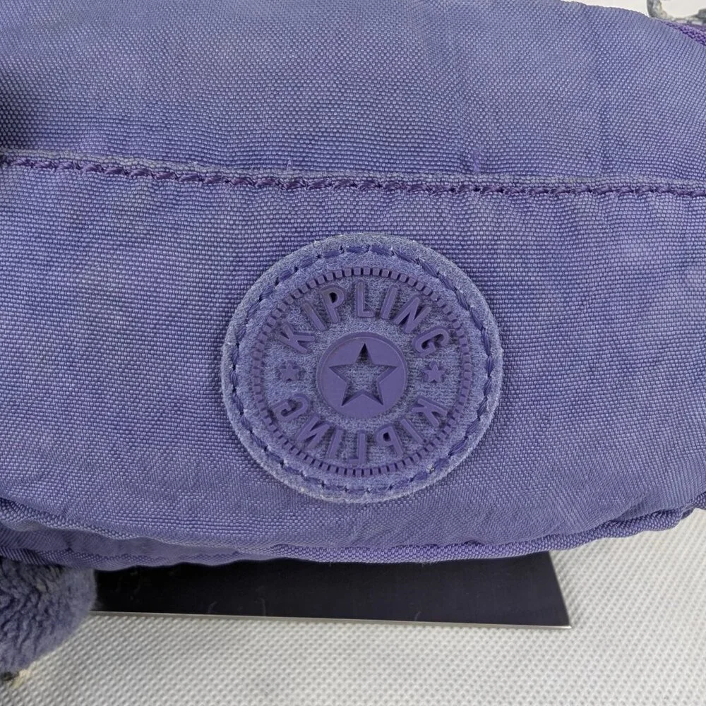 Kipling Merryl Crossbody Bag Purple Nylon -Clean Used - Buy It Now - Quick Ship! - Picture 5 of 12